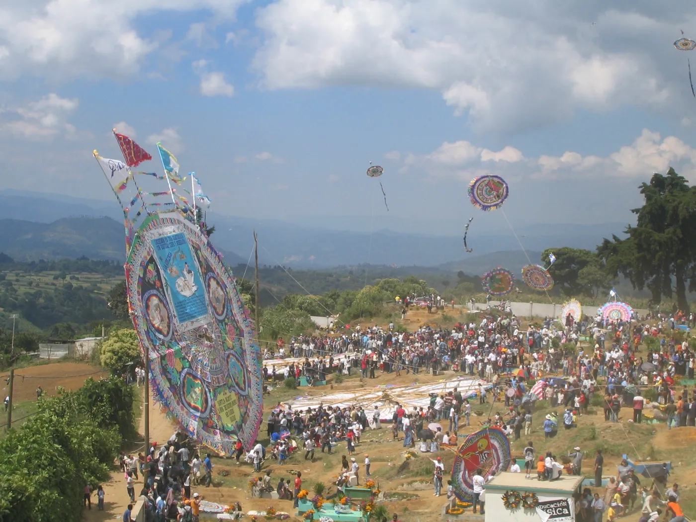 Barriletes de Santiago Sacatepequez Guatemala