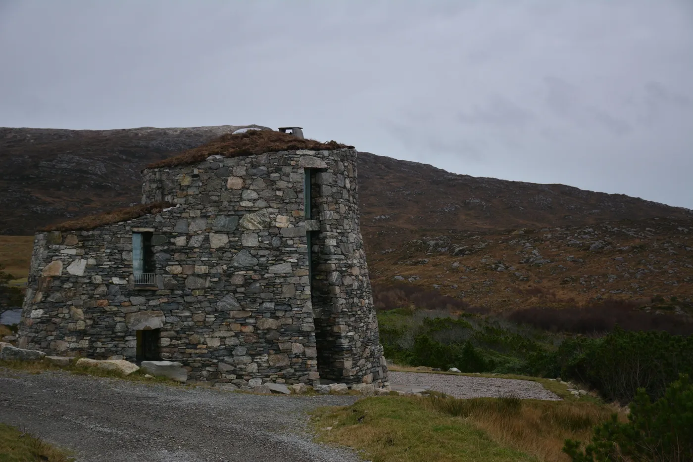 The broch, our home away from home.